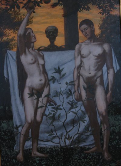 Adamo ed Eva da Hans Thoma